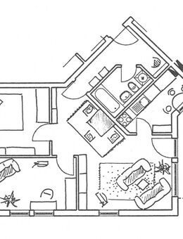 4 Zimmerwohnung im 2. OG in der Wohnanlage Falkenstein - Schramberg