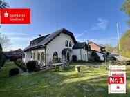 Repräsentatives Einfamilienhaus mit Einliegerhaus in begehrter Waldrandlage von Gladbeck! - Gladbeck