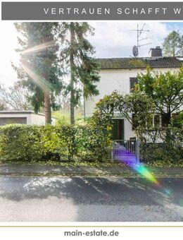 Attraktives Sanierungsobjekt oder Neubaugrundstück in begehrter Lage von Neu-Isenburg / Zeppelinheim - Neu Isenburg