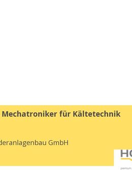 Ausbildung Mechatroniker für Kältetechnik (m/w/d) - Gladenbach