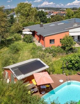 Mehrgenerationenhaus 3075m² Naturgarten Pool+Gartensauna Ortsrandlage ideal für Hobby/Beruf u Wohnen - Taunusstein