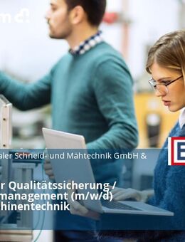 Teamleiter Qualitätssicherung / Qualitätsmanagement (m/w/d) Landmaschinentechnik - Ennepetal (Stadt der Kluterhöhle)