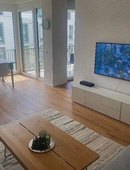 Exklusiv möblierte helle Neubauwohnung mit TG-Stellplatz wenige Minuten von Hbf/Innenstadt/A8 - Augsburg