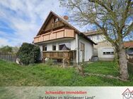 Preiswert & gepflegt! Einfamilienhaus mit Doppelgarage in ruhiger Lage von Leinburg - Leinburg