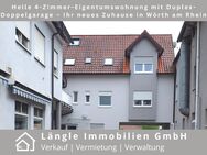 *Provisionsfrei* Helle 4-Zimmer-ETW mit Duplex-Doppelgarage - Ihr neues Zuhause in Wörth am Rhein - Wörth (Rhein)