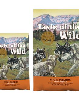 12,2 kg + 2 kg gratis! 14,2 kg Taste of the Wild Hundefutter - High Prairie Puppy