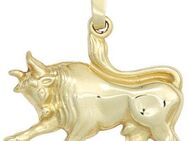 JOBO Sternzeichenanhänger Sternzeichen Stier, 333 Gold