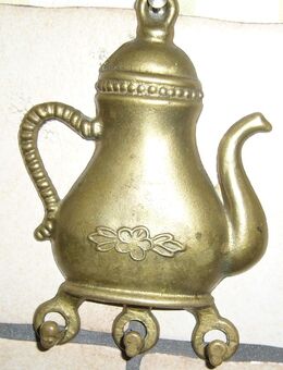 Messing Handtuchhaken (Kannenform) 11x8cm - Krefeld