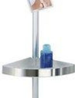 WENKO Duschablage Premium, 3 Ablagen, 1 Spiegel