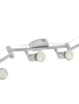 B.K.Licht LED Deckenspots, Leuchtmittel wechselbar, Warmweiß, LED Deckenleuchte, schwenkbar, Spots, inkl. 6x GU10 Leuchtmittel