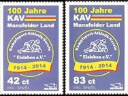 Sangerhäuser Kurier: MiNr. 36 - 37, "KAV Mansfelder Land", Satz, - Brandenburg (Havel)