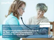 Pflegefachkraft/Pflegehilfskraft (m/w/d) für Spät- oder Wochenenddienste – ambulante Tourenpflege in Hamm - Hamm