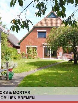 Traumhaft großes Einfamilienhaus mit Ausbaureserve auf idyllischen Grundstück - Loxstedt