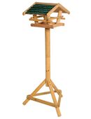 Dobar Vogelhaus mit Bitumenschindeldach und Ständer #DH167 in 75217