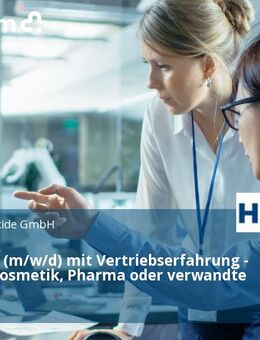 Techniker (m/w/d) mit Vertriebserfahrung - Chemie, Kosmetik, Pharma oder verwandte Branchen - Goslar