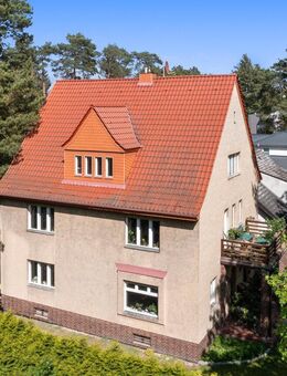 Provisionsfrei! Historische Ein-, Zwei-, Dreifamilienhausvilla (Baumeister-Villa) von 1936 in Traumlage! - Falkensee