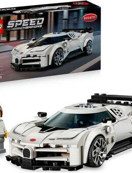 LEGO® Bugatti Centodieci Hypersportwagen (77240), LEGO Speed Champions Konstruktionsspielsteine, (291 St), Made in Europe