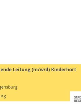 Stellvertretende Leitung (m/w/d) Kinderhort Altstadt - Regensburg