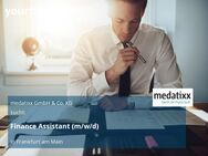 Finance Assistant (m/w/d) - Frankfurt (Main)