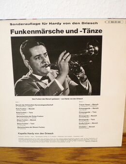 Kapelle Hardy von den Driesch-Funkenmärsche und Tänze-Vinyl-LP,Signiert,Rar ! - Linnich