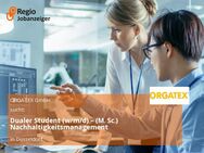 Dualer Student (w/m/d) – (M. Sc.) Nachhaltigkeitsmanagement - Düsseldorf