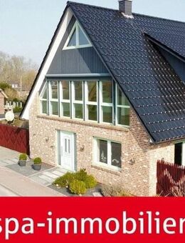 Gepflegtes Einfamilienhaus mit Terrasse, Garage und vielen Extras mehr auf der Insel an Land - Nordstrand