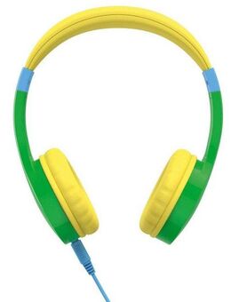 Hama Kinderkopfhörer mit Kabel (85 dB Lautstärkebegrenzung, On-Ear) Kinder-Kopfhörer (Sprachsteuerung, Größenverstellbar, Integriertes Mikrofon, Siri und Google Assistant)