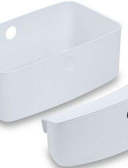 Hauck Aufbewahrungsbox Alpha Box Set, white (Set, 2 St), für Hochstühle