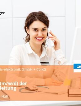 Assistenz (m/w/d) der Geschäftsleitung - Schwäbisch Hall
