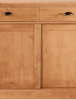 Home affaire Sideboard Schröder, Kommode, 2 Schiebetüren, 2 Schubkasten, aus massivem Kiefernholz