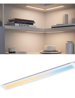 Paulmann Unterschrankleuchte Clever Connect Spot Border 300mm 5W 12V Weiß matt/Kunststoff, LED fest integriert, Tageslichtweiß, 2700-6500K