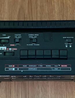 Radio-Kassettenrekorder Sharp WQ-T202H - Baunatal