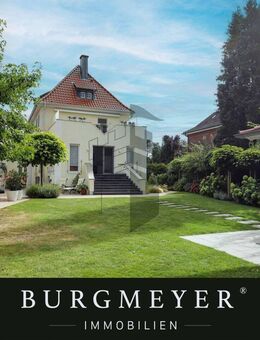 WERNE: Ankommen & Wohlfühlen - Klassische Stadtvilla mit Traumgarten - Werne