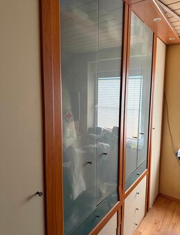 IKEA ASKEDAL Schrankwand – 4 Elemente (2×50 cm + 2×80 cm) mit Glasfront – guter Zustand, Selbstabbau bis 26.10. (40764 Langenfeld) - Langenfeld (Rheinland)
