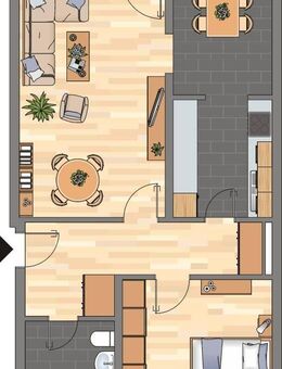 2-Zimmer-Wohnung in Lilienthal - Lilienthal