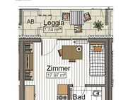 1-Zimmer Wohnung (Single Flat) in Neu-Ulm zu vermieten - Neu Ulm