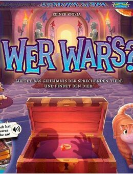 Ravensburger Spiel Wer war's?, Kinderspiel, mit Elektronik, Made in Europe