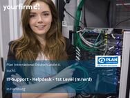 IT-Support - Helpdesk - 1st Level (m/w/d) - Hamburg