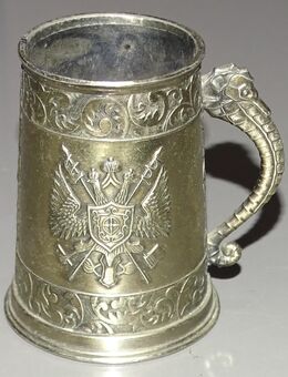 Seepferdchen Henkelbecher Jugendstil Studentika 1900 evtl. neusilber wmf - Spraitbach