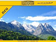 4-Zimmer-Wohnung ca. 79 m², 3 Schlafzimmer, Balkon, Wohnraum, Bad, Keller, TG-Platz a. W. - Garmisch-Partenkirchen