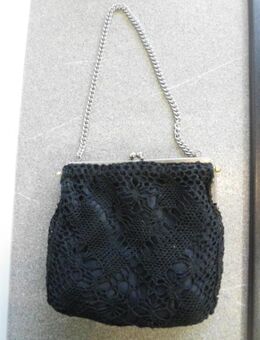 Vintage Design Abendtasche Handtasche Damen Tasche schwarz Retro 15,- - Flensburg