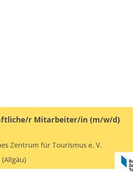 Wissenschaftliche/r Mitarbeiter/in (m/w/d) - Kempten (Allgäu)