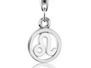 Nenalina Charm-Einhänger Löwe Sternzeichen Anhänger Horoskop 925 Silber