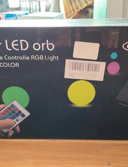 Solar LED Kugeln 6er-Set – RGB – mit Fernbedienung – Gartenbeleuchtung – Neu - Brakel Zentrum