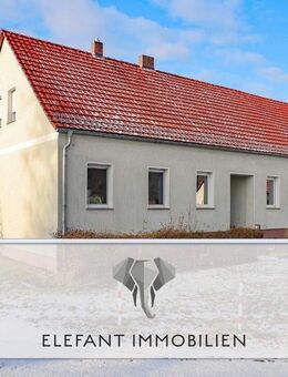 ZFH am Waldrand mit Potenzial WE1 ca. 92 m² | WE2 ca. 65 m² unausgebautes DG | Scheune | Vollkeller - Nuthe-Urstromtal