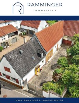 Großes Grundstück (1.128 m²) mit Altbau in Freimersheim - sanieren, entwickeln oder neu bauen - Freimersheim (Pfalz)