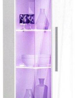 INOSIGN Vitrine India,Höhe 160cm stilvolle Glasvitrine mit verstellbare Glasböden Standvitrine 1Trg, viel Stauraum ohne Beleuchtung