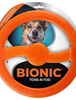 BIONIC Toss-N-Tug Wurfring für Hunde - Ø 22,7 cm