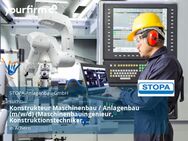 Konstrukteur Maschinenbau / Anlagenbau (m/w/d) (Maschinenbauingenieur, Konstruktionstechniker, Maschinenbautechniker o. ä.) - Achern