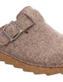 Rohde FOGGIA-H Pantoffel Hausschuh, Schlappen, Clog mit Schnallenverschluss in 00000